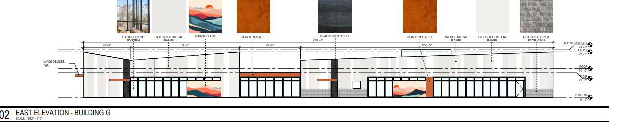 CCRC Building G Elevation