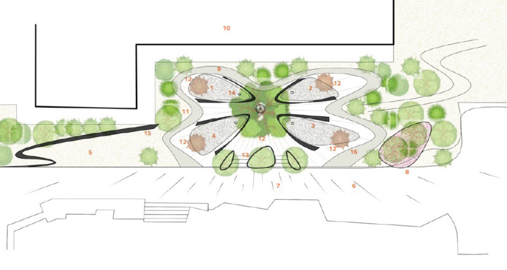 University of Nevada, Las Vegas Memorial sketch (Gensler)