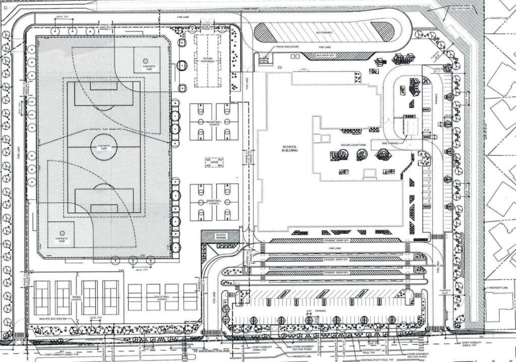 Robert O. Gibson Middle School Site Plan