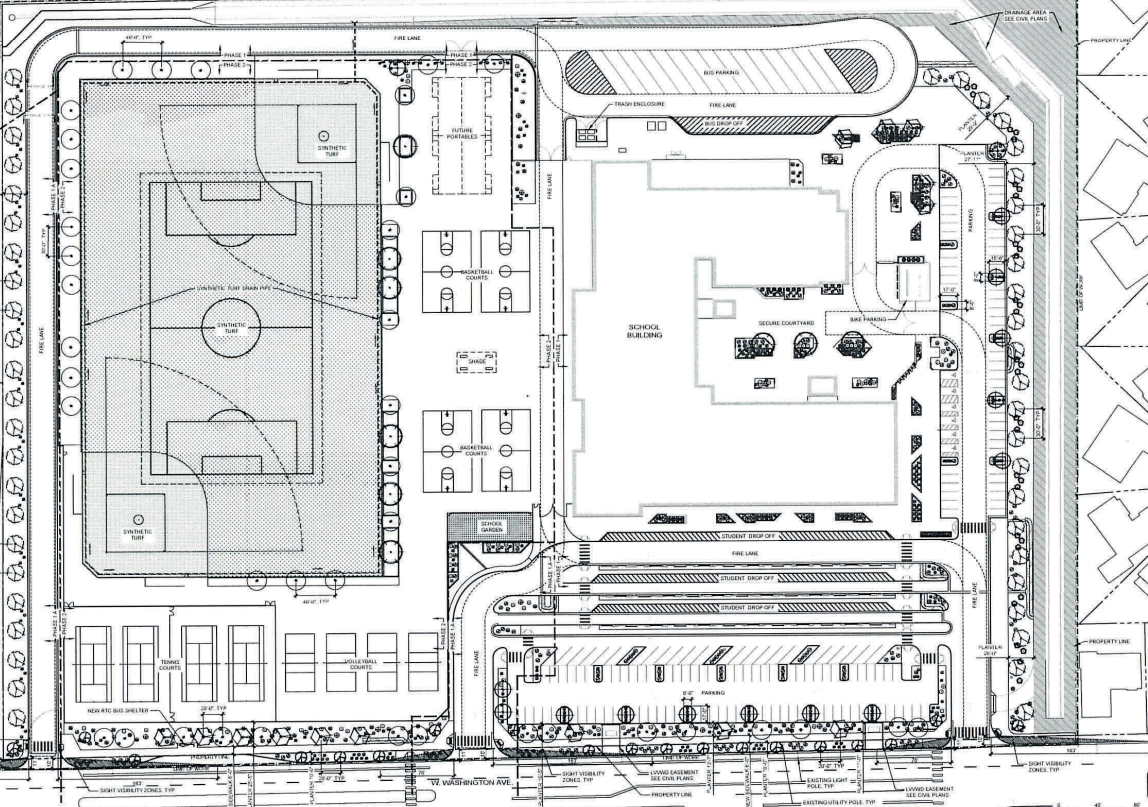 Robert O. Gibson Middle School Site Plan