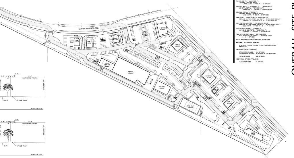 Warm Springs Plaza Site Plan