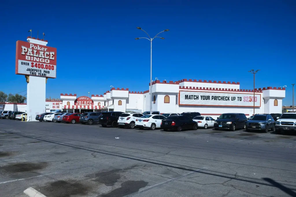 Poker Palace Exterior