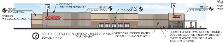 Costco Warehouse Elevation