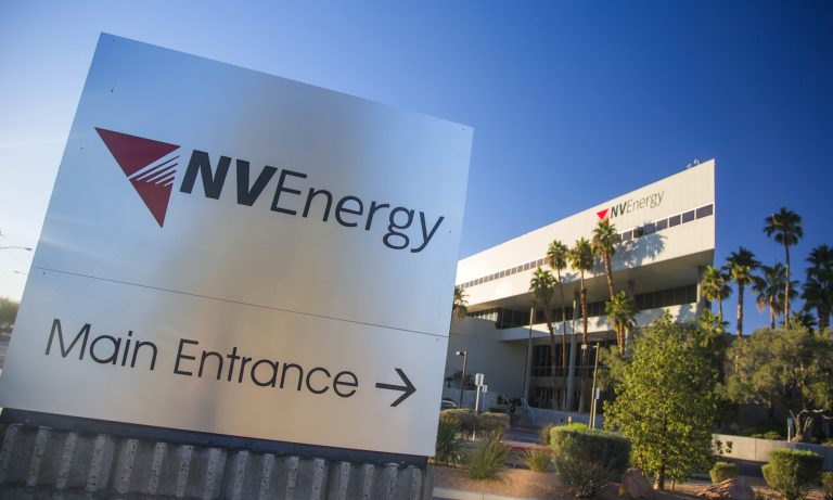 NV Energy corporate headquarter is seen on Wednesday, November 22, 2017.