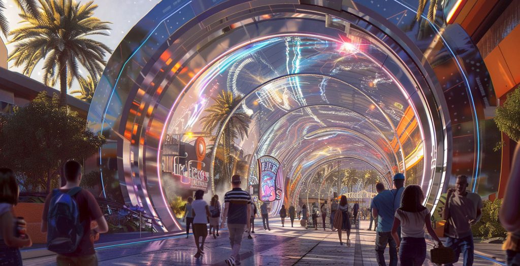 RetroEscapes Theme Park Renderings