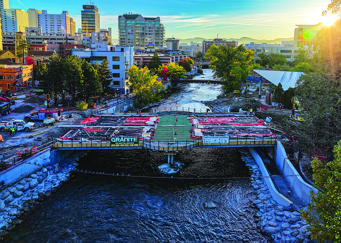 Arlington Bridge Project Aerial Image