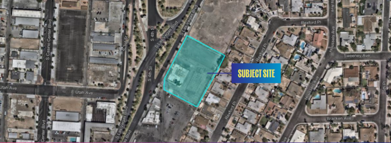 Mixed-use affordable housing site in Las Vegas Arts District