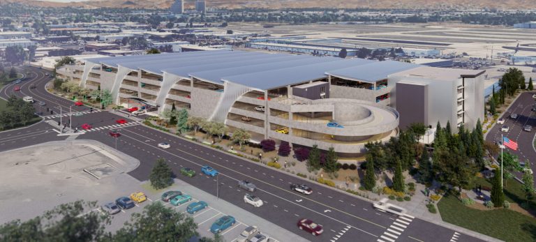 Reno-Tahoe International Airport parking structure design