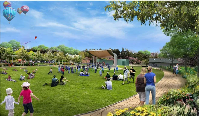 Rendering of future San Rafael Amphitheater in Washoe County
