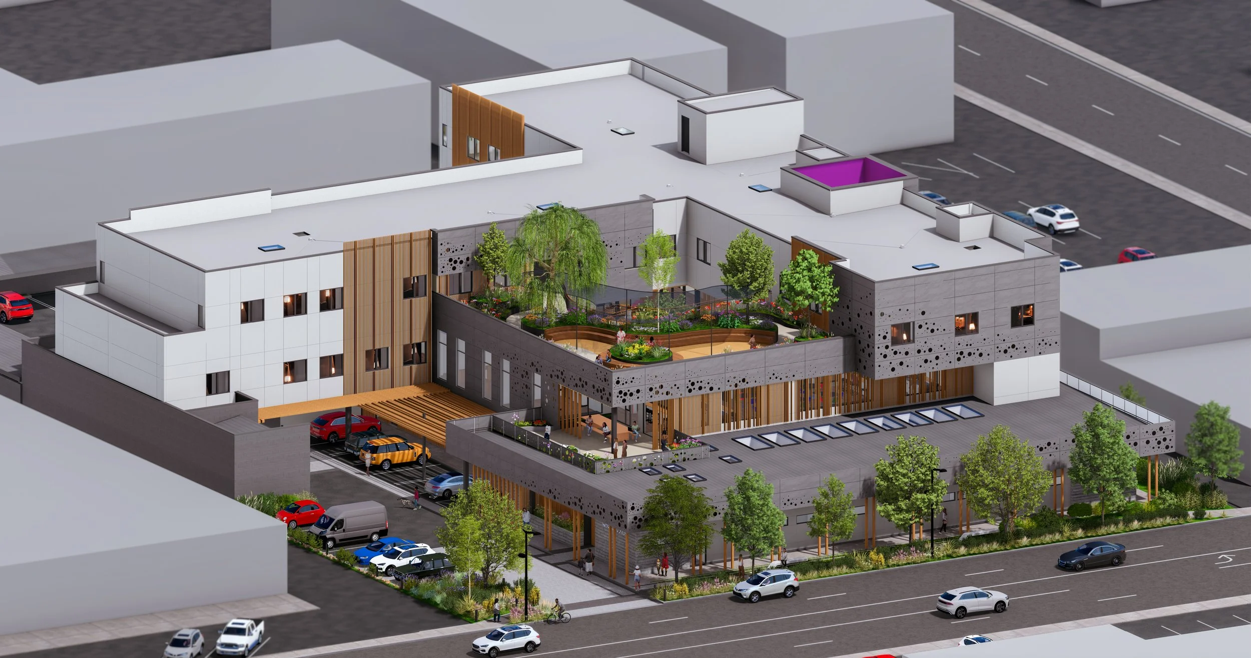 Rendering of Domestic Violence Resource Center coming to Reno, NV