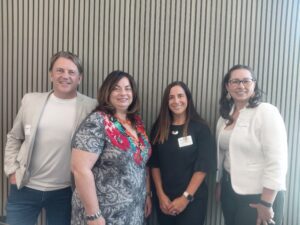 Brett Robillard, Nickel Lowman, Michele Brigida and Rebecca Orosco discuss 'What's on the Boards?' at the BEX LMS event on June 17, 2026.