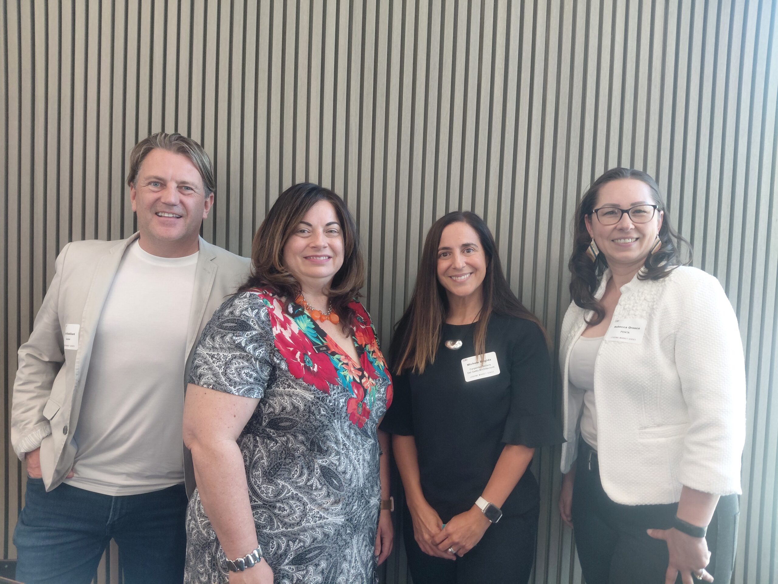 Brett Robillard, Nickel Lowman, Michele Brigida and Rebecca Orosco discuss 'What's on the Boards?' at the BEX LMS event on June 17, 2026.