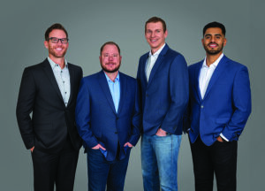 image of Rick Arndt, Jarred Canepa-Rotoli, Axel Loehden, and Gonzalo Arellano.