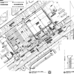 Site map for the new DC Petersen industrial building/warehouse in Sunrise Manor