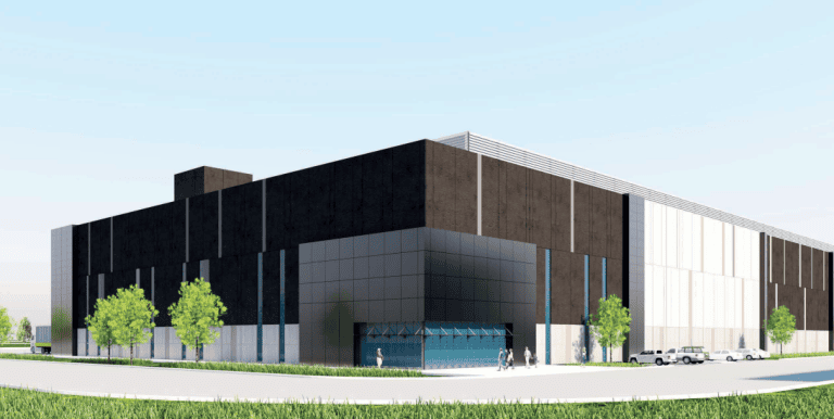 Trammell Crow's potential Henderson Gun Club data center in Henderson rendering by DCM Designs Inc