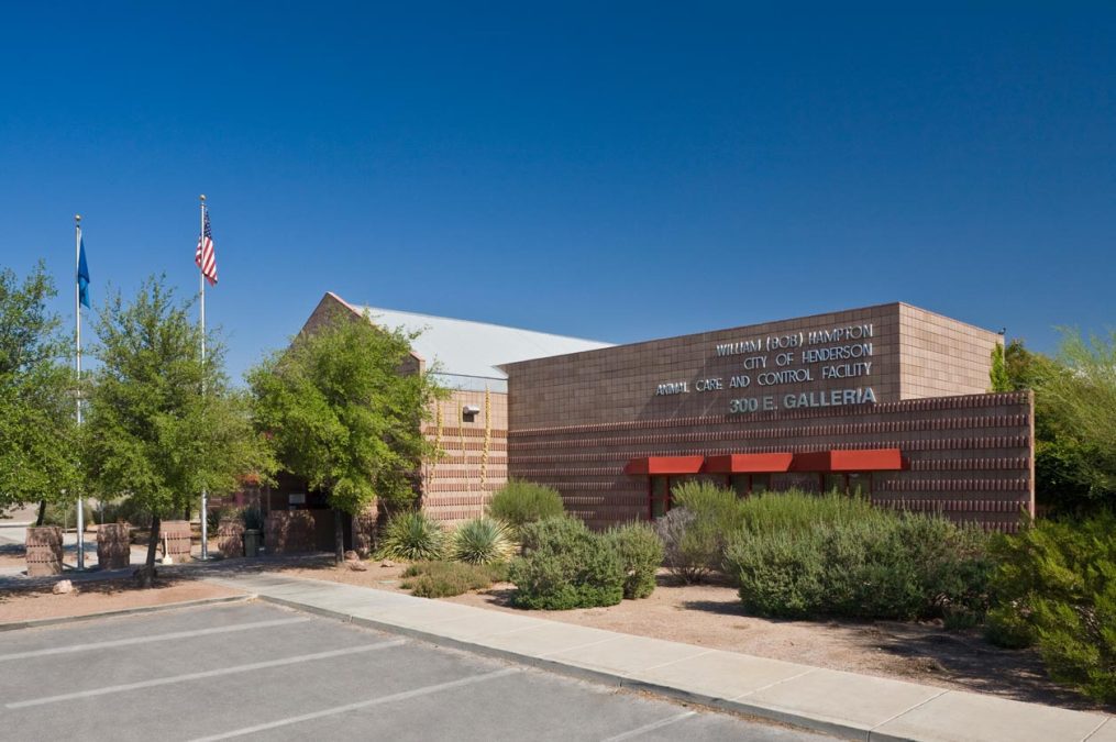 Photo of existing Henderson Animal Care and Control Facility at 300 E. Galleria Dr. in Henderson
