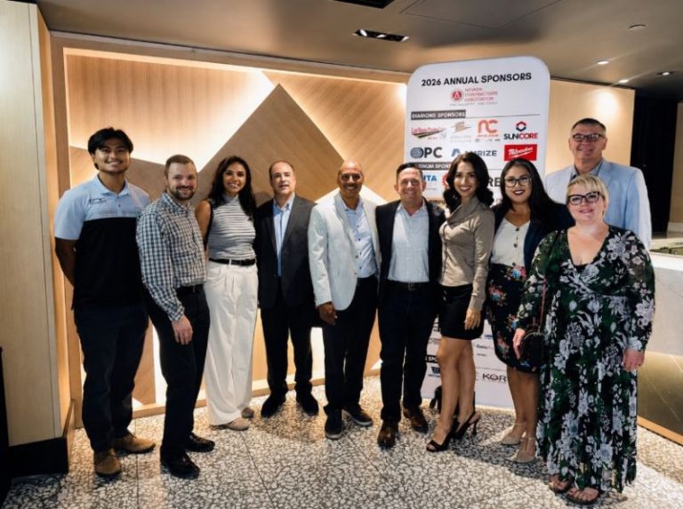 Image of the KME Architects team at the Nevada Contractors Association Contractor of the Year Awards