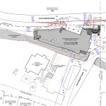 Site Plan of the fire station coming to Mt. Charleston, Nevada.