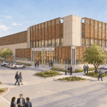 Rendering of Gigawatt Data Center on the Manse Technology Campus proposed by Gigawatt Development in Nye County