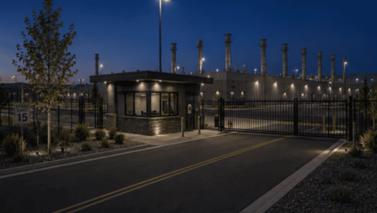Rendering of the proposed 324-MW natural gas Victory Power Plant in Fernley, Nevada.