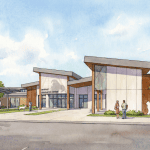 Rendering by TSK Architects of the proposed Clark County Animal Resource Center in Spring Valley.