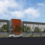 Rendering by Yihong Liu + Associates of supportive housing facility planned at The Villages at St. Rose in Henderson, Nevada