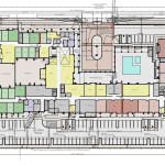 Site plan by CBTWO Architects of the proposed 160-unit senior community in Spring Valley by Edgemark Development
