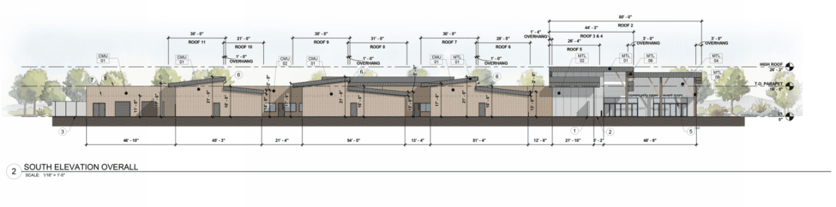 Rendering by TSK Architects of the proposed Clark County Animal Resource Center in Spring Valley.