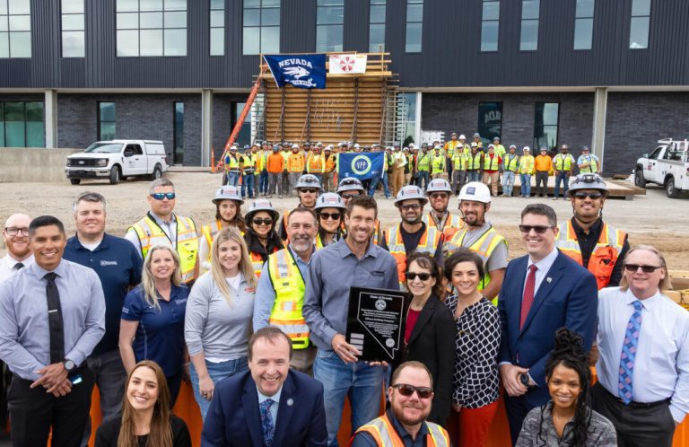 Gilbane | UNR | NSPHL Safety Award 06.08