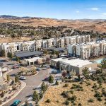 Aerial shot of Skyline Flats, a $180M affordable housing project on 59 acres along Dandini Blvd. in north Reno, Nevada.