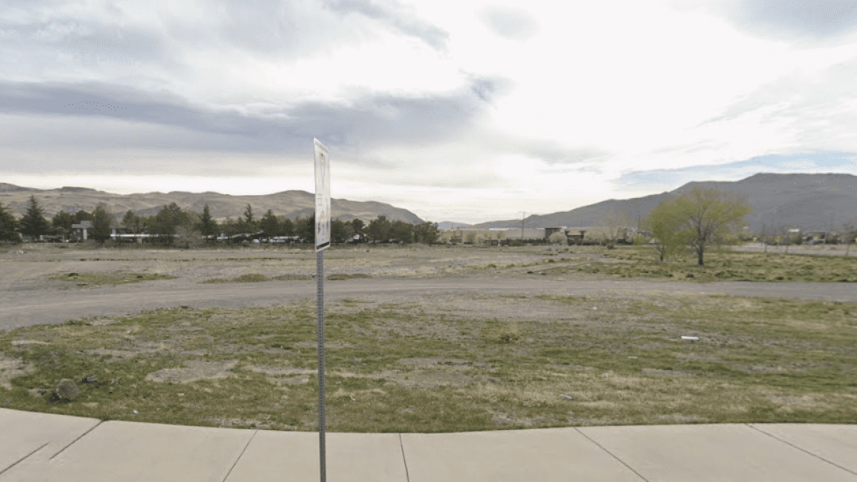 Google street view of empty site in Sparks, NV