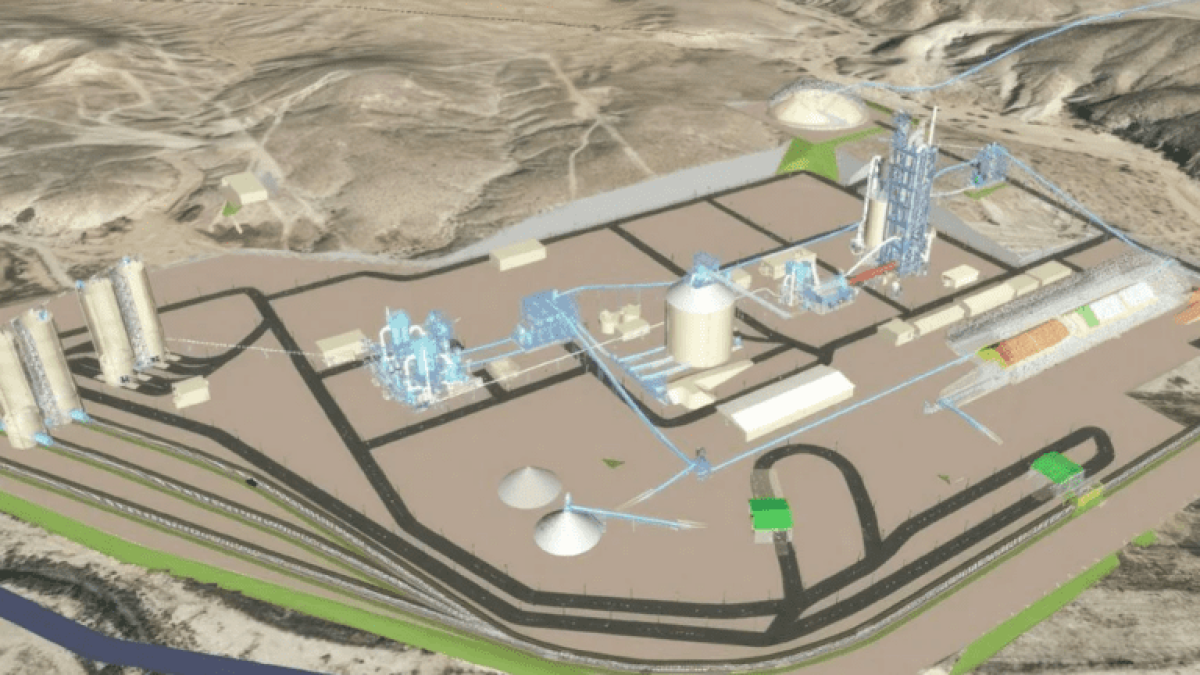 Bridgesource Cement Production Facility in Moapa