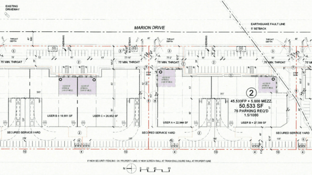 Marion Industrial Site Plan