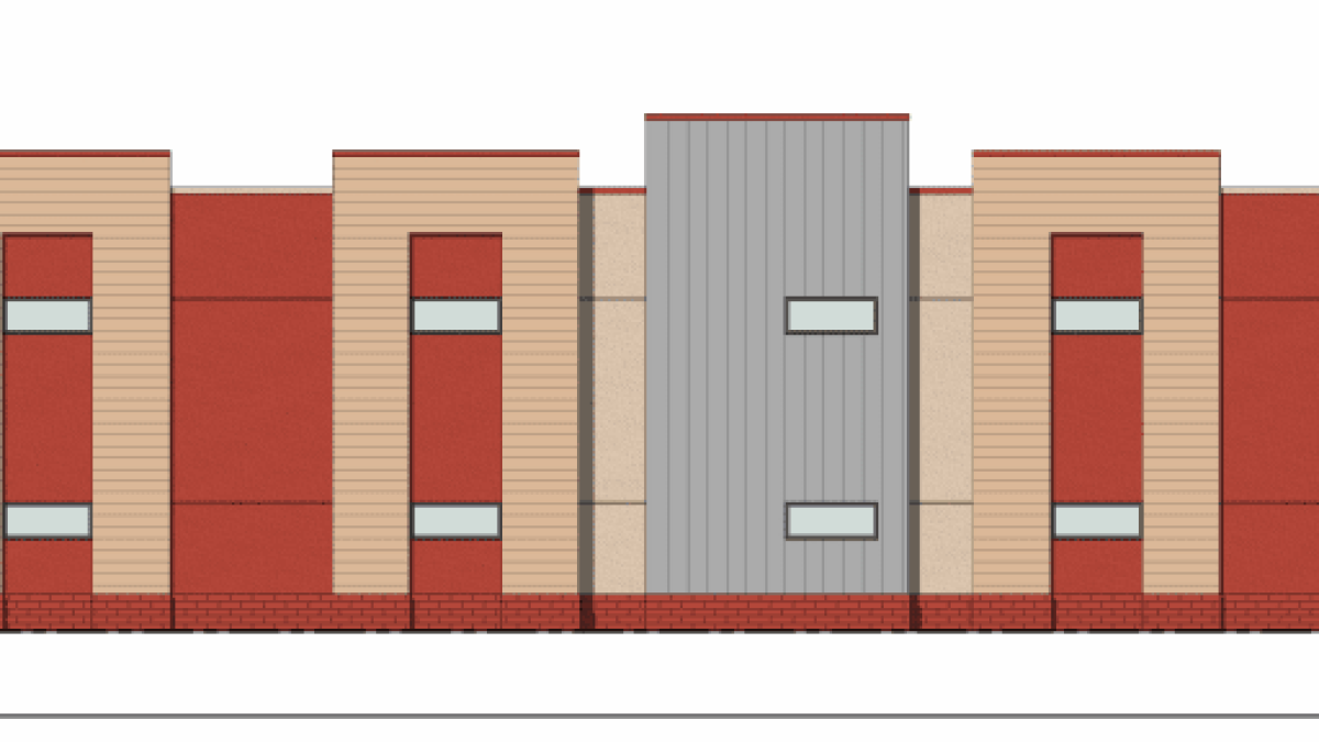 Multifamily Elevation – Elevation plans for transitional housing facility. CREDIT: ACG Design/Clark County