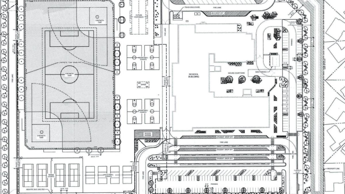 Robert O. Gibson Middle School Site Plan