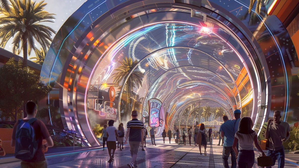 RetroEscapes Theme Park Renderings